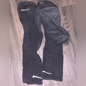 Black Nike socks
